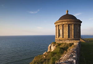 Images Dated 1st September 2016: UK, Northern Ireland, County Londonderry, Downhill, Downhill Demesne, Mussenden Temple