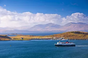 Images Dated 21st September 2012: UK, Scotland, Argyll and Bute, Oban, Caledonian MacBrayne Ferry, Isle of Kerrera