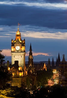 UK, Scotland, Edinburgh, Balmoral Hotel