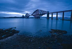 Images Dated 16th March 2009: UK, Scotland, Edinburgh, Firth of Forth, The Forth Rail Bridge
