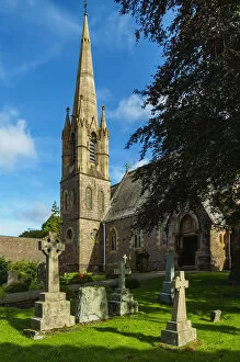 UK, Scotland, Fort William, View of the Saint Andrews Church