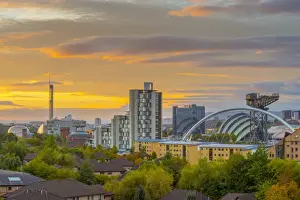 UK, Scotland, Glasgow, Scottish Exhibition and Conference Centre SECC, nicknamed Armadillo