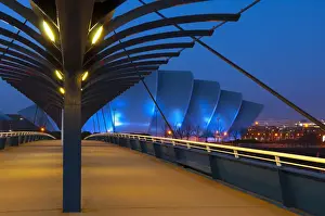 UK, Scotland, Glasgow, Scottish Exhibition and Conference Centre SECC, or Armadillo