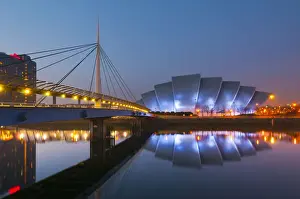 UK, Scotland, Glasgow, Scottish Exhibition and Conference Centre SECC, or Armadillo