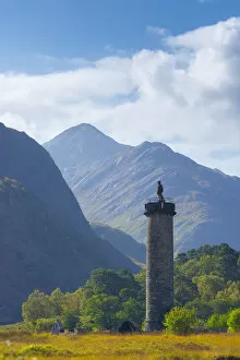 Images Dated 28th November 2014: UK, Scotland, Highland, Loch Shiel, Glenfinnan, Glenfinnan Monument to the 1745 landing