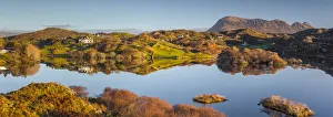 Panoramas Prints: UK, Scotland, Highland, Sutherland, Drumbeg, Loch Drumbeg