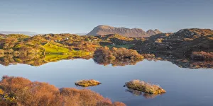 Panoramas Prints: UK, Scotland, Highland, Sutherland, Drumbeg, Loch Drumbeg