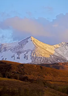 UK, Scotland, Highlands, Roy Bridge, View towards Stob Ban and the Grey Corries
