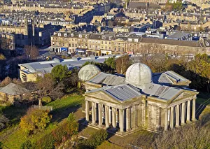 UK, Scotland, Lothian, Edinburgh, Calton Hill, Collective City Observatory viewed