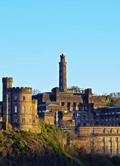 Images Dated 31st March 2016: UK, Scotland, Lothian, Edinburgh, View of the Calton Hill