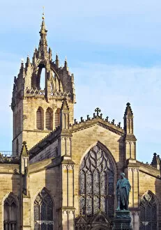 Images Dated 31st March 2016: UK, Scotland, Lothian, Edinburgh, View of the St Giles Cathedral