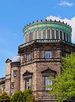 Technology Prints: UK, Scotland, Lothian, Edinburgh, Blackford Hill, View of the Royal Observatory