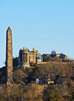 Images Dated 30th March 2016: UK, Scotland, Lothian, Edinburgh, View of the Calton Hill