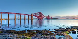 North Queensferry Prints: UK, Scotland, Lothian, Near Edinburgh