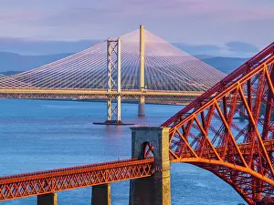 North Queensferry Prints: UK, Scotland, Lothian, Near Edinburgh