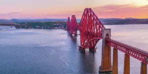 North Queensferry Prints: UK, Scotland, Lothian, Near Edinburgh