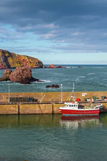 UK, Scotland, Scottish Borders, St. Abbs, St. Abbs Harbour
