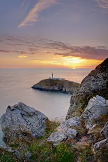 Images Dated 5th July 2011: UK, Wales, Anglesey, Holy Island, South Stack Lighthouse
