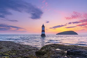 Light Houses Collection: UK, Wales, Anglesey, Penmon, Black Point, Trwyn Du Lighthouse (Penmon Lighthouse)
