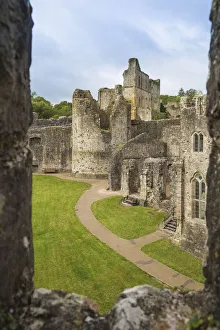 Historical Town Prints: UK, Wales, Monmouthshire, Chepstow, Chepstow castle