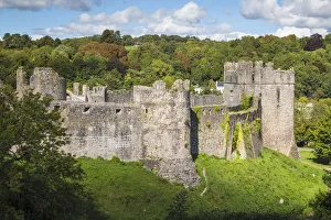 UK, Wales, Monmouthshire, Chepstow, Chepstow castle