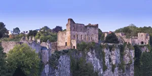 UK, Wales, Monmouthshire, Chepstow, Chepstow castle
