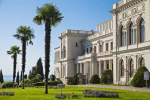 Images Dated 22nd October 2013: Ukraine, Crimea, Livadia Palace, location of the Yalta conference in 1945talks took