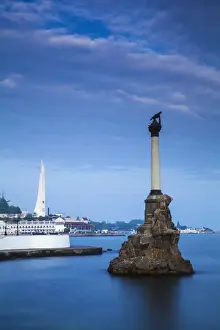 Eagle Prints: Ukraine, Crimea, Sevastopol, Eagle Column - Monument to the Scuttled Ships