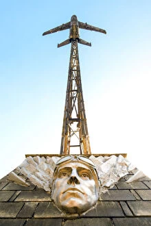 Ukraine, Dubno, Soviet Era World War II Memorial Dedicated To Pilot Shot Down By The