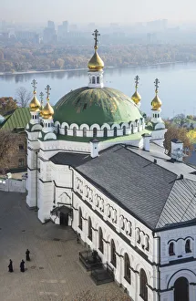 Orthodox Church Prints: Ukraine, Kyiv, Pechersak Lavra, Monastery of the Caves, Orthodox Christian Monastery