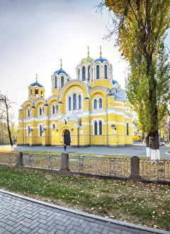 Images Dated 2nd December 2019: Ukraine, Kyiv, Saint Volodymyrs Cathedral, Mother Cathedral Of The Ukrainian