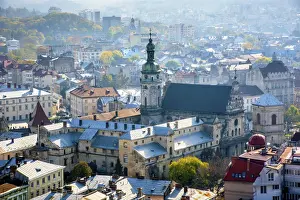 Rooftop Prints: Ukraine, Lviv, City Was Planned In The Second Half Of The 13th Century, Medieval