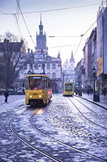 Railway Gallery: Ukraine, Lviv, Rynok Square, Market Square, Square Was Planned In The Second Half Of The