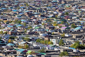 North Asia Prints: Ulgii City, Western Mongolia, Asia