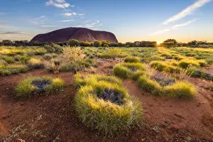 Landmarks Prints: Uluru (Ayers Rock), Uluru-Kata Tjuta National Park, Northern Territory, Central Australia