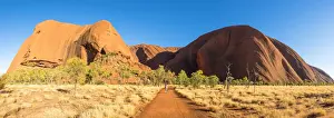 Outback Prints: Uluru (Ayers Rock), Uluru-Kata Tjuta National Park, Northern Territory, Central Australia