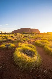 Outback Prints: Uluru (Ayers Rock), Uluru-Kata Tjuta National Park, Northern Territory, Central Australia