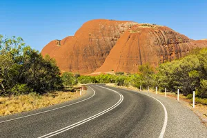 Outback Prints: Uluru-Kata Tjuta National Park, Northern Territory, Central Australia, Australia