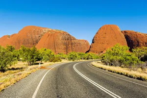 Outback Prints: Uluru-Kata Tjuta National Park, Northern Territory, Central Australia, Australia
