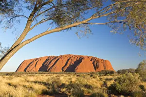 Images Dated 22nd March 2016: Uluru (UNESCO World Heritage Site), Uluru-Kata Tjuta National Park, Northern Territory