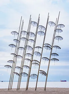 Umbrella Prints: The Umbrellas by George Zongolopoulos, Thessaloniki, Central Macedonia, Greece