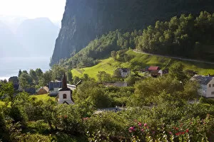 Images Dated 24th February 2010: Undredal village, Aurlandsfjord, Norway