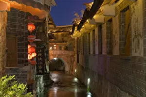 Images Dated 24th June 2008: UNESCO Old Town of Lijiang, Yunnan Province, China