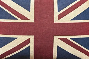 Images Dated 25th May 2012: Union Jack cushion, London, England, UK