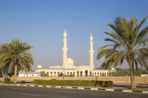Al Ain Prints: United Arab Emirates, Abu Dhabi, Al Ain, Hilim, Mosque on Al Athar St