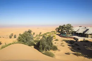 United Arab Emirates, Abu Dhabi, Al Ain, Remah Desert, Luxury villas at Telal Resort