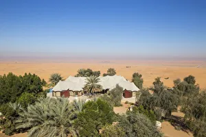 United Arab Emirates, Abu Dhabi, Al Ain, Remah Desert, Luxury villas at Telal Resort