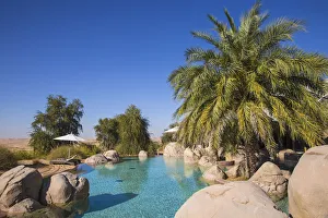 United Arab Emirates, Abu Dhabi, Al Ain, Remah Desert, Telal Resort Heritage Village