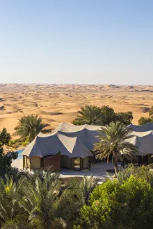 United Arab Emirates, Abu Dhabi, Al Ain, Remah Desert, Luxury villas at Telal Resort