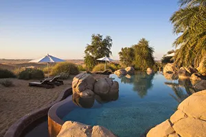 United Arab Emirates, Abu Dhabi, Al Ain, Remah Desert, Telal Resort Heritage Village